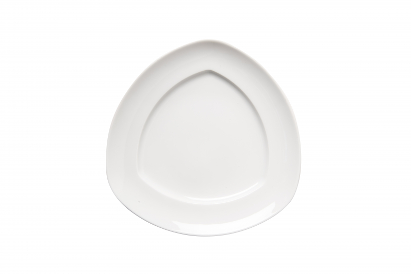 Teller ACCENTI DUE, 3eck, gross Ø 32 cm