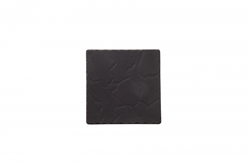 Platte BASALT quadratisch 20,5 x 20,5 cm