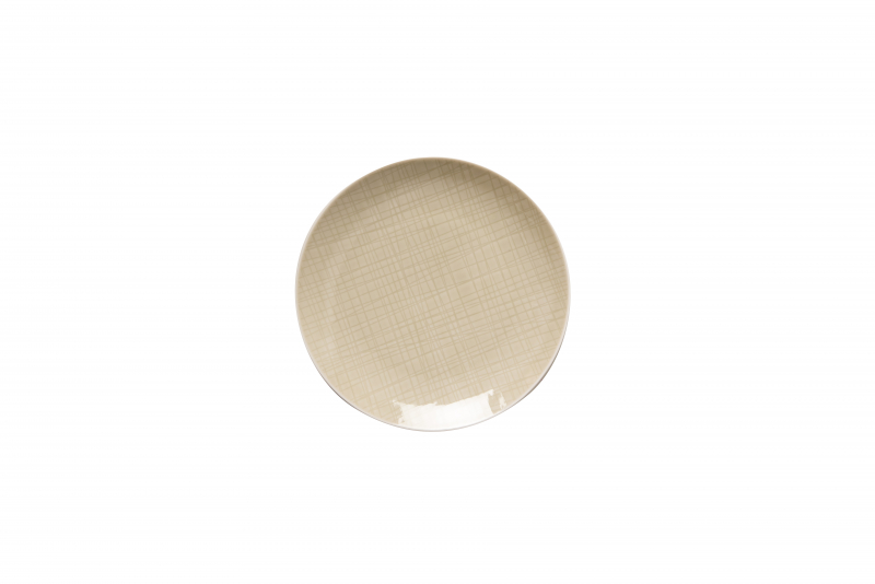 MESH Dessert-/Mittelteller flach Ø 21 cm, cream