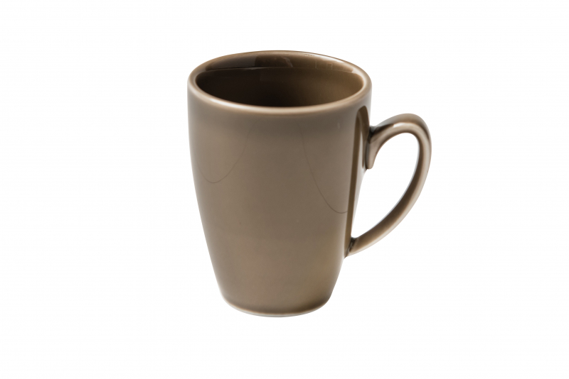 MESH Mokkatasse, nicht stapelbar, walnut