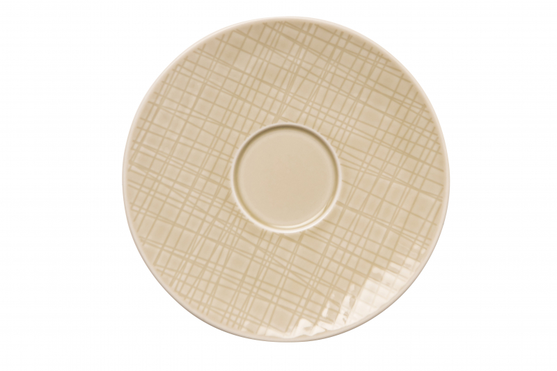 MESH Kaffeeuntertasse, cream