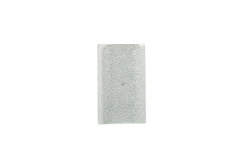 Glasteller CRUSHED, 22 x 13 cm