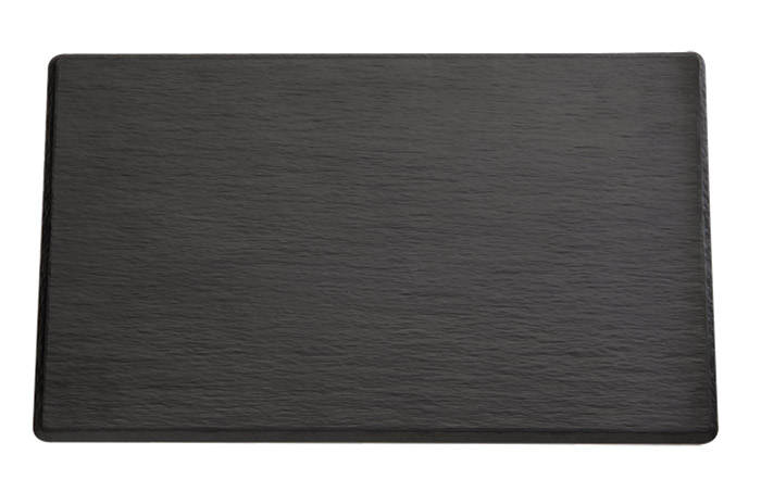 Buffetplatte MELAMIN, Schieferoptik, 1/2 GN