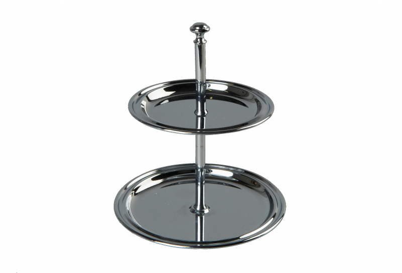Etagere, klein, verchromt