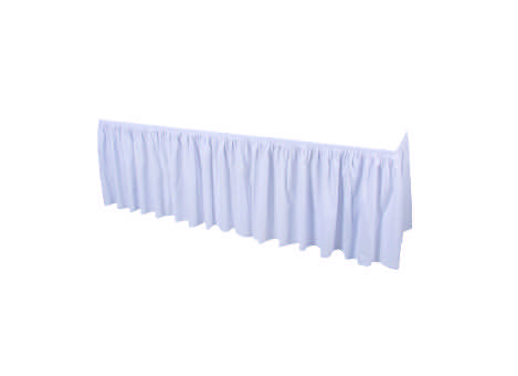 Jupe de table, coloris blanc