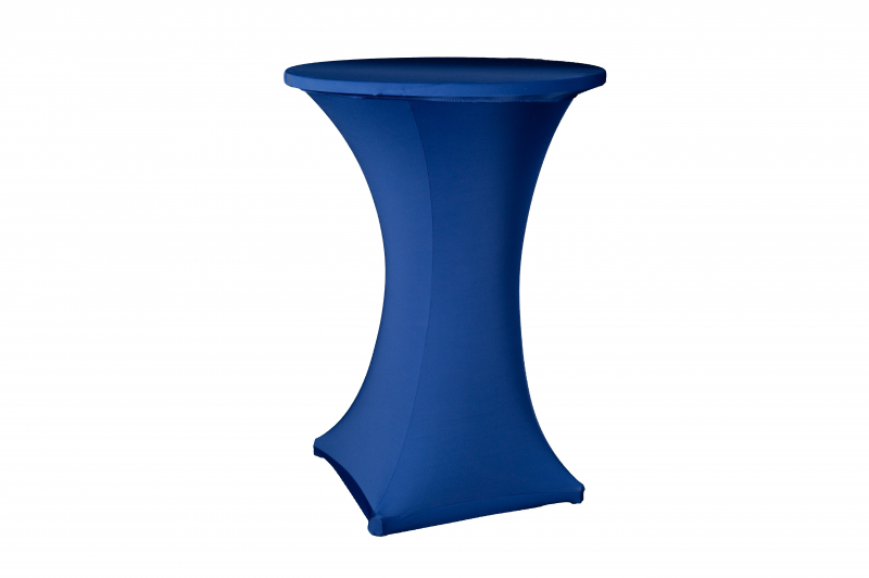 Stretchhusse für Stehtisch, blau