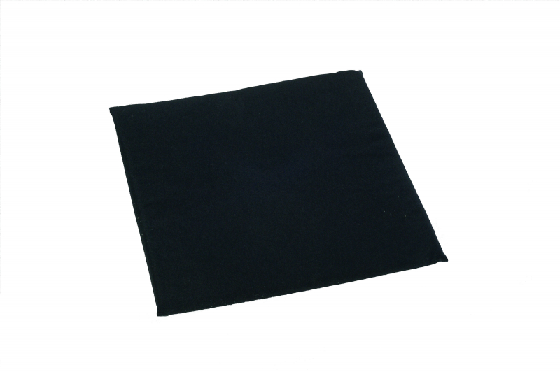 Sitzkissen, schwarz