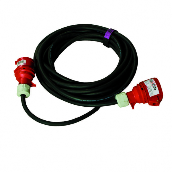Starkstromkabel, 10 Meter, 400 V, CEE 16