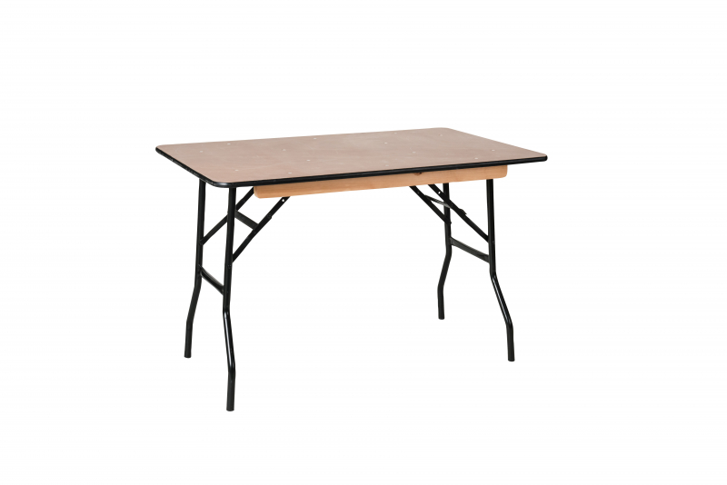 Buffet-/Banketttisch 122, eckig, klappbar