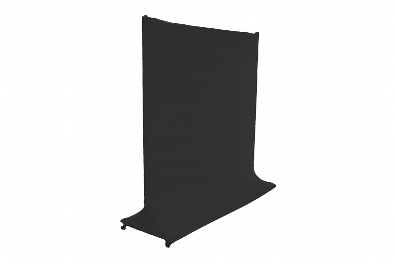 Trennwand EASY, schwarz