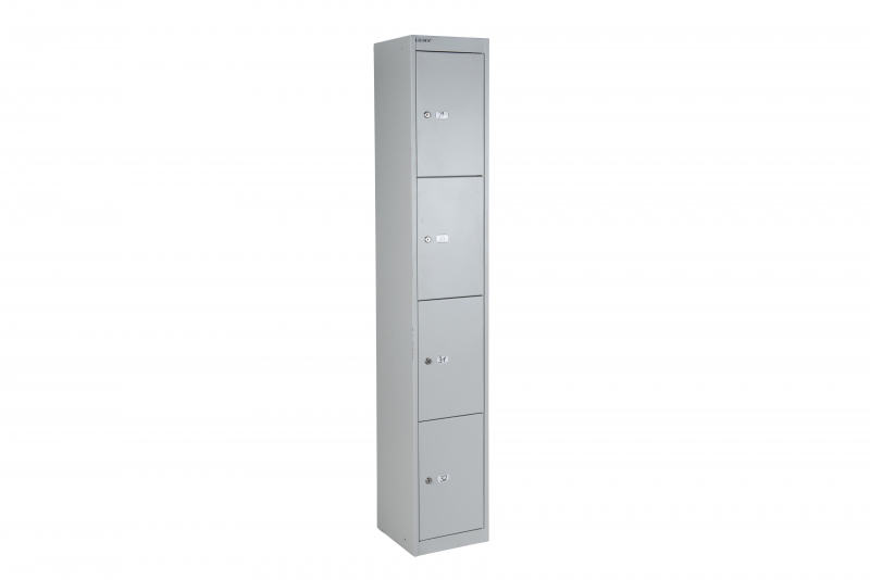 Schließfachsäule, 4 Fächer