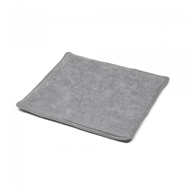 Kissen für Barhocker GRID, grau