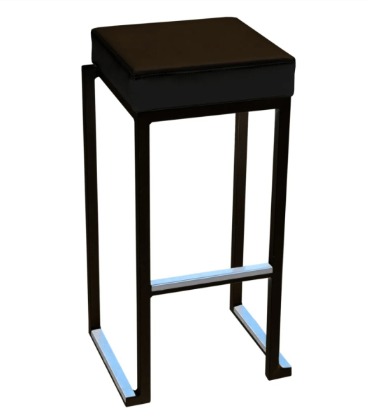 Barhocker KUBIX, schwarz