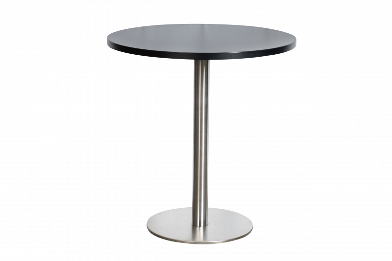 Table de bistrot R1, coloris noir, Ø 63 cm