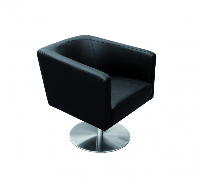 Cocktailsessel, schwarz