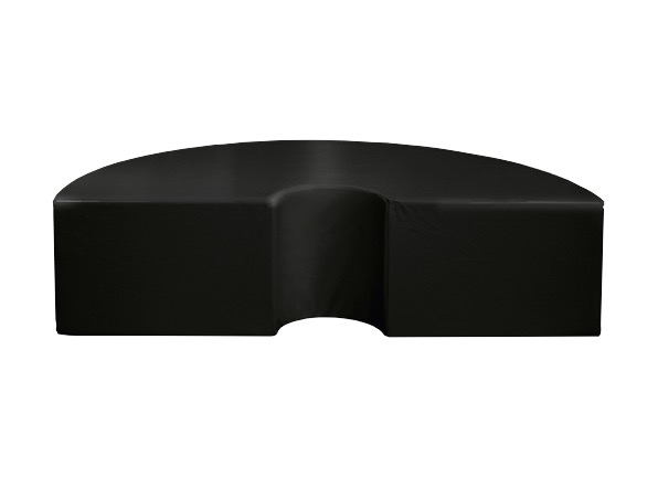 Donut, schwarz