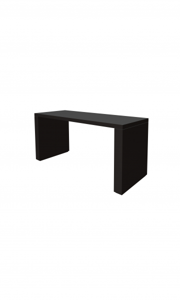 Table pont 200, coloris noir