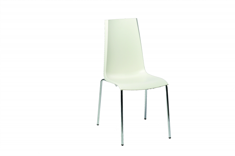 Chaise MODEL, coloris blanc