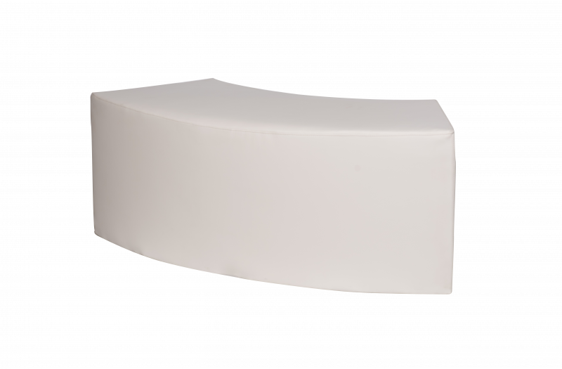 Sitzbank SNAKE, weiss