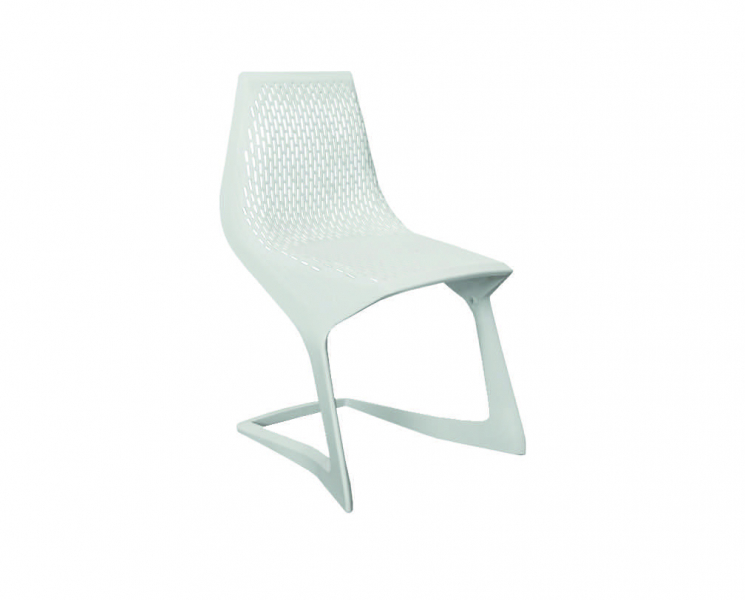 Chaise MYTO, coloris blanc