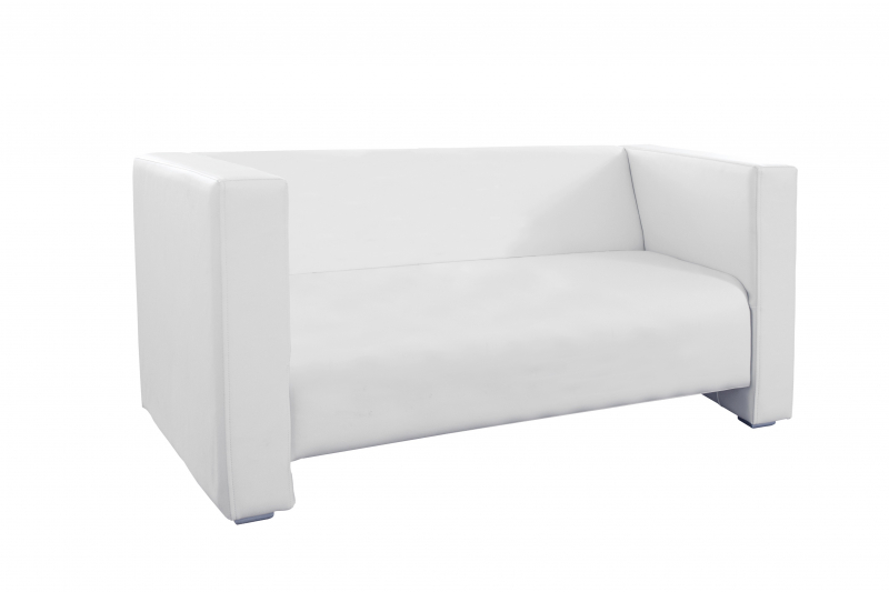 Canapé Q3, coloris blanc