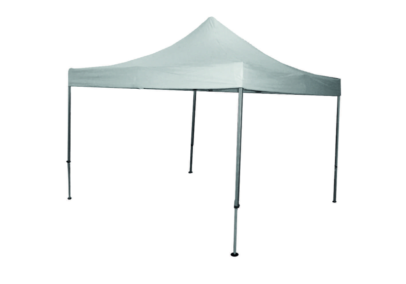 Faltpavillon GRANDE, weiß, 400 × 400 cm